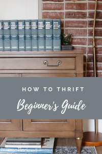 How to Thrift: Beginner's Guide